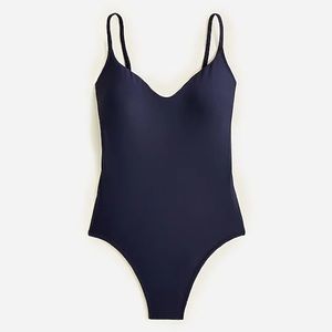 J.Crew Ballet One Piece Swimsuit in Italian Matte